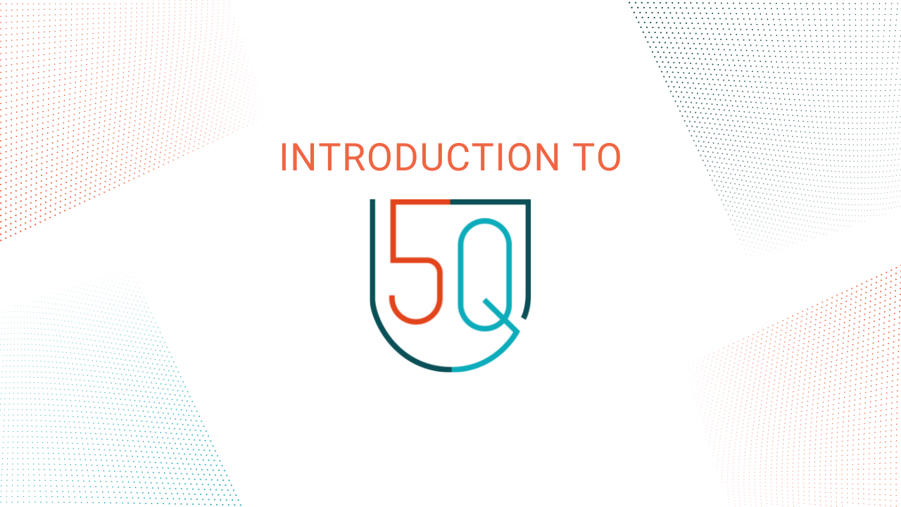 Online course graphic for the Introduction to 5Q