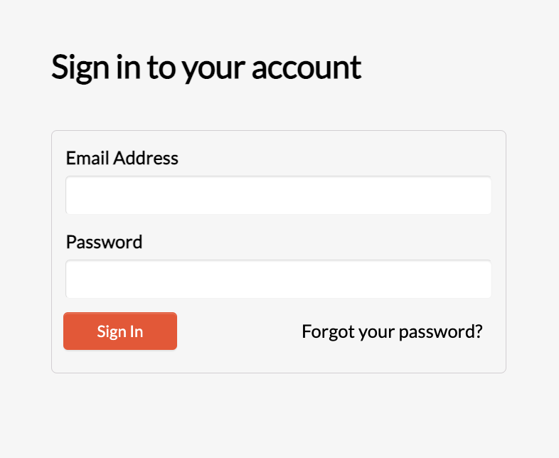 Login Panel